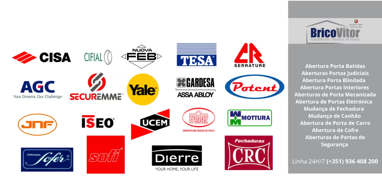 Multi-Marcas - Fechaduras - Canhões Ponte de Lima